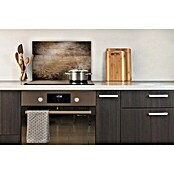 CUCINE Küchenrückwand (Wooden, 60 x 40 cm, Stärke: 6 mm, Einscheibensicherheitsglas (ESG))
