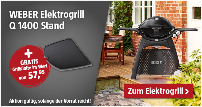 Aktion gratis Grillplatte beim Kauf von diesem WEBER Grill bis 31.12.206