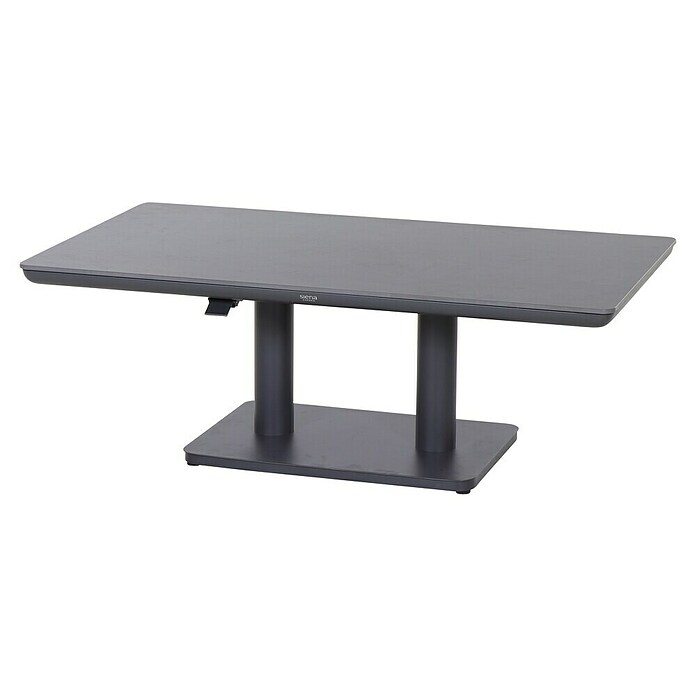 Siena Garden Roma Garten-Loungetisch (L x B x H: 140 x 80 x 51 cm, Anthrazit matt, Aluminium) | BAUHAUS