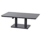 Siena Garden Roma Garten-Loungetisch (L x B x H: 140 x 80 x 51 cm, Anthrazit matt, Aluminium) | BAUHAUS