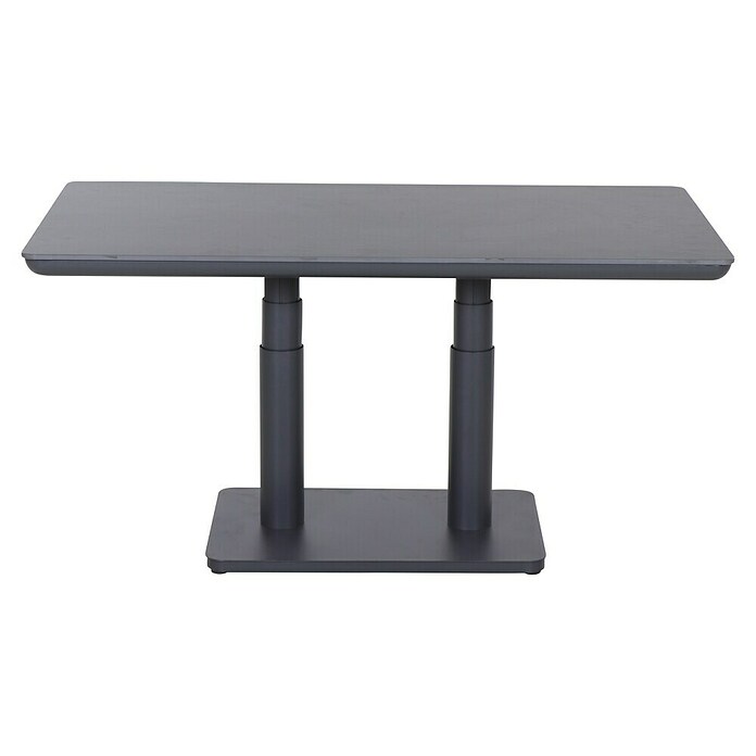 Siena Garden Roma Garten-Loungetisch (L x B x H: 140 x 80 x 51 cm, Anthrazit matt, Aluminium) | BAUHAUS