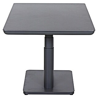 Siena Garden Roma Garten-Loungetisch (L x B x H: 140 x 80 x 51 cm, Anthrazit matt, Aluminium)