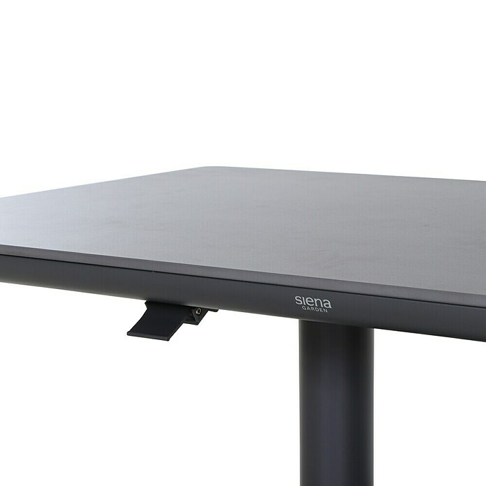 Siena Garden Roma Garten-Loungetisch (L x B x H: 140 x 80 x 51 cm, Anthrazit matt, Aluminium) | BAUHAUS