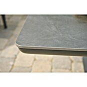 Siena Garden Roma Garten-Loungetisch (L x B x H: 140 x 80 x 72 cm, Grau, Aluminium) | BAUHAUS