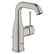 Grohe Essence New Waschtischarmatur (Mit Zugstange, Supersteel, Glänzend)