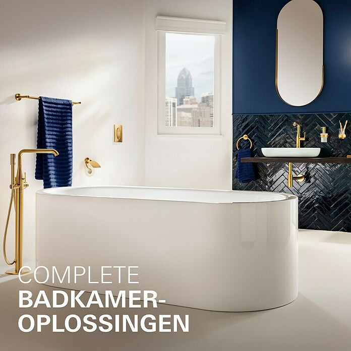 Grohe Essence New Wastafelkraan (Met trekstang, Cool Sunrise, Mat)