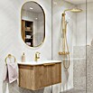 Grohe Essence New Waschtischarmatur (Mit Zugstange, Cool Sunrise, Matt)