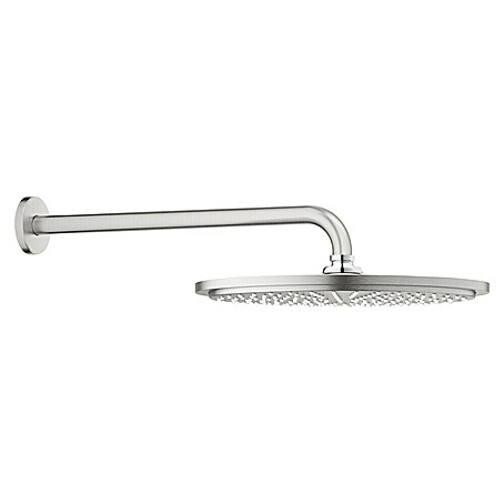 Grohe Rainshower Cosmopolitan 310 Kopfbrausen-Set (Durchmesser: 31 cm, 9,5 l/min, Wandmontage, Supersteel)