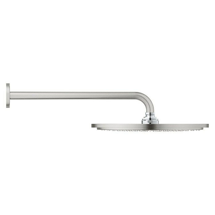 Grohe Douchekopset (Diameter: 31 cm, 9,5 l/min bij 3 bar, Wandmontage, Supersteel)