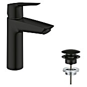 Grohe QuickFix Start Wastafelkraan M (Afvoer armatuur: 121 mm, Zwart, Mat) | BAUHAUS