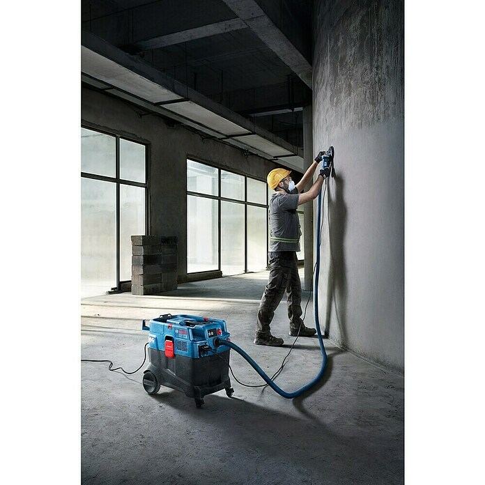 Bosch Professional Električni sesalnik za mokro in suho sesanje GAS 400 A  (1.200 W, Prostornina posode: 40 l, Popolnoma avtomatsko) | 2339 - Nass-/ Trockensauger Marke | BBDM - Reinigungsgeräte | BBD - Elektro WZ/Großmaschinen | BB - ElektroWZ/Großmaschinen | B - Werkz/Masch/Maschzubeh/Auto | BAUHAUS