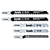 KWB Listi za vbodno žago  (5 -del., T-gred) | 2556 - Stichsägeblätter | BCDB - Zubehör Sägen | BCD - Maschinenzubehör | BC - Maschinenzubehör | B - Werkz/Masch/Maschzubeh/Auto | BAUHAUS