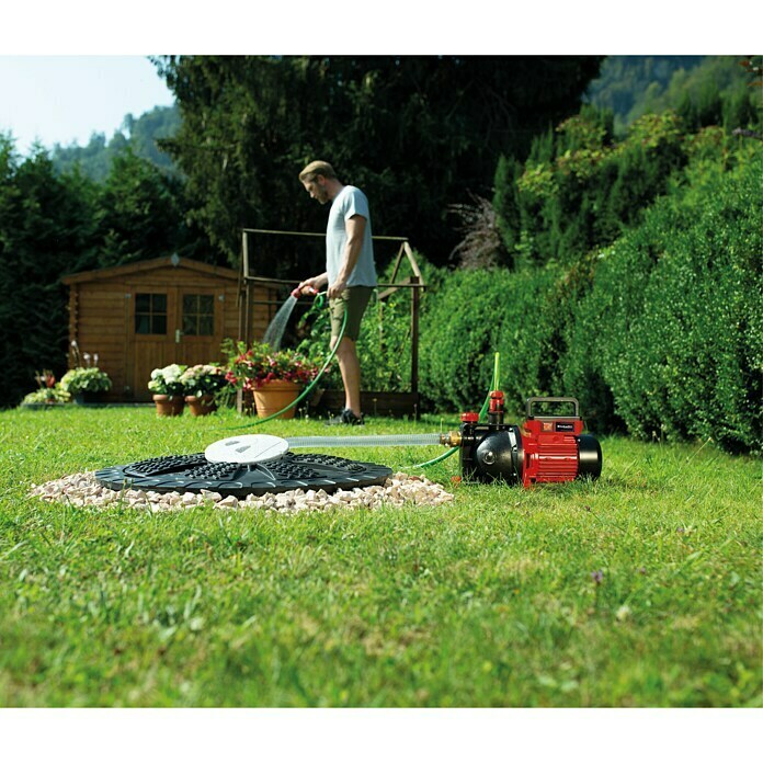 Einhell Gartenpumpe GC-GP 6040 ECOLeistung: 600 W, Max. Fördermenge: 4.000 l/h Use Shot