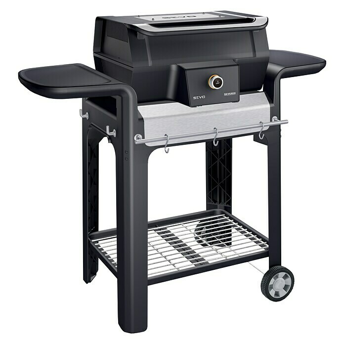 Severin Elektrogrill Sevo GTS PG 81073 kW, Hauptgrillfläche: 41,5 x 31,5 cm Left Side View