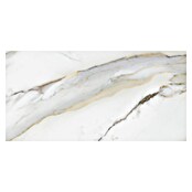 Porculanska pločica Marble Calacatta Gold  (61 x 30,5 cm, Bijela, zlatna, Svilenkasti mat) | BAUHAUS