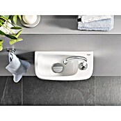 Grohe Euro Keramik Waschbecken (36,9 x 17,9 cm, Ohne Beschichtung, Keramik, Weiß)