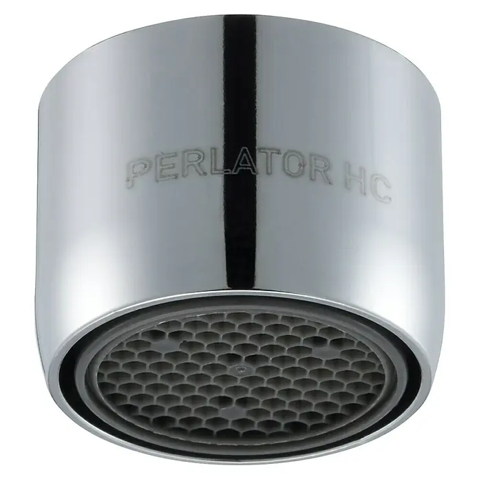 Neoperl Honeycomb Wassersparstrahlregler - Gewinde: M22X1, 3,8 l/min, 1 Stk., Passend für: Armaturen & Duschen - Polierter Chrom-Wasserhahnstrahlregler mit „PERLATOR HC“-Aufschrift und Waben-Sieb.