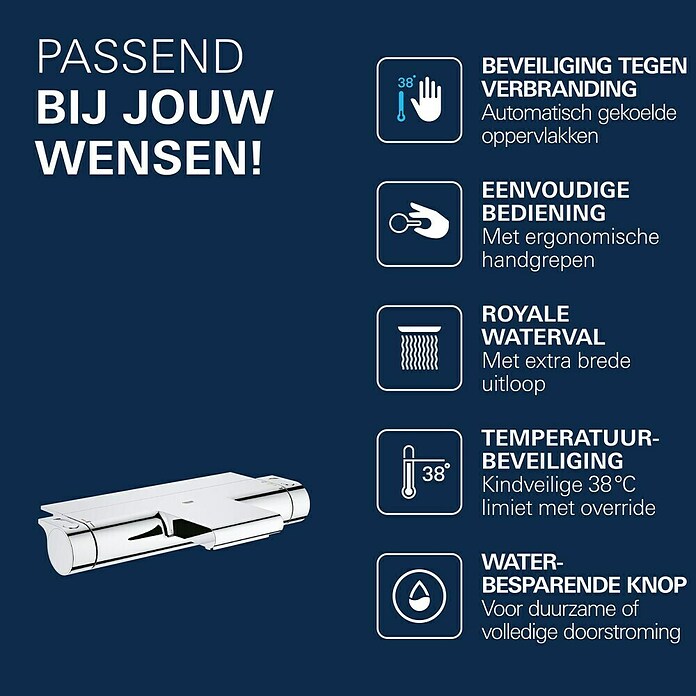 Grohe Grohtherm 2000 Wannenthermostat