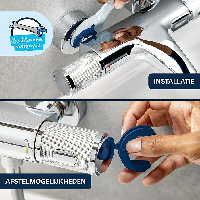 Grohe Precision Get Brausethermostat Precision Get (Chrom, Glänzend) | BAUHAUS
