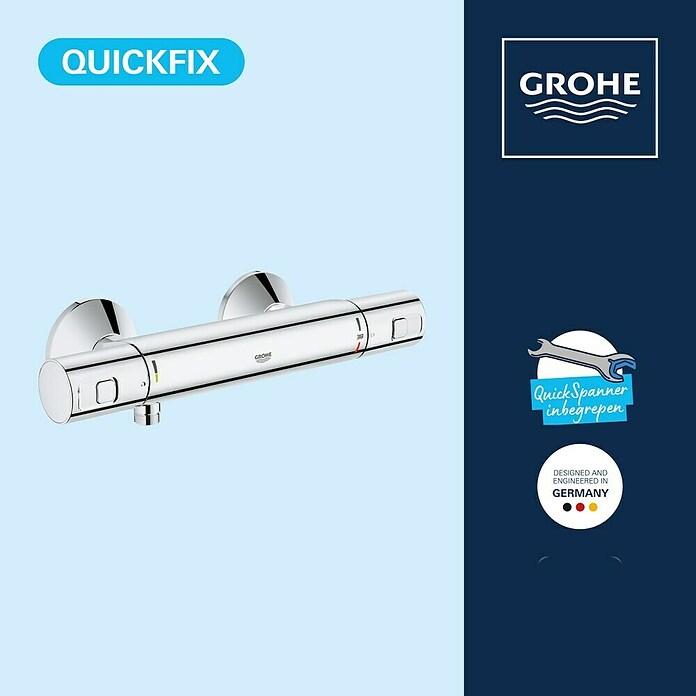 Grohe Brausethermostat (Chrom, Glänzend)