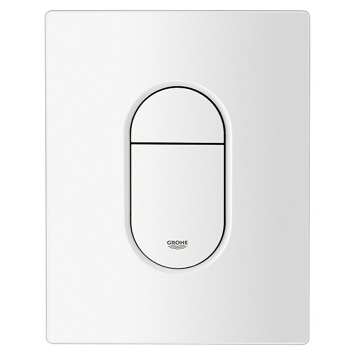 Grohe Bedieningsplaat Arena Cosmopolitan (Wit, 2 spoelwaterhoeveelheid, Verticale montage)