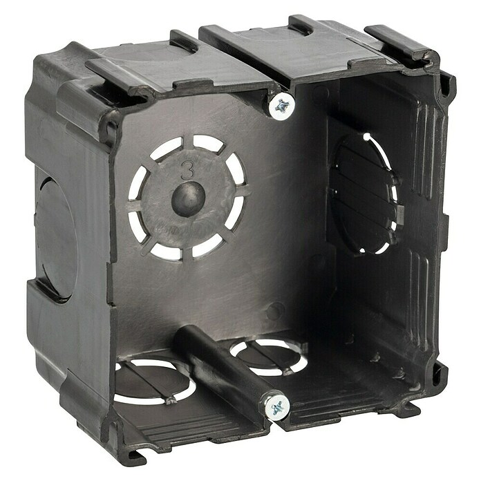 Caja de empotrar (L x An x Al: 75 x 75 x 42 mm, Número de entradas de cables: 6 ud., 1 ud.) | BAUHAUS