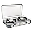 Campingaz Placa de gas (2 quemadores, 2 x 2.000 W, L x An x Al: 35 x 49 x 10 cm)