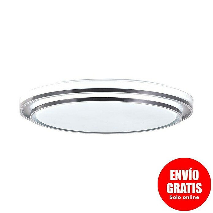 Led Hispania Plafón LED redondo Orkan (40 W, Blanco, Blanco frío) | BAUHAUS