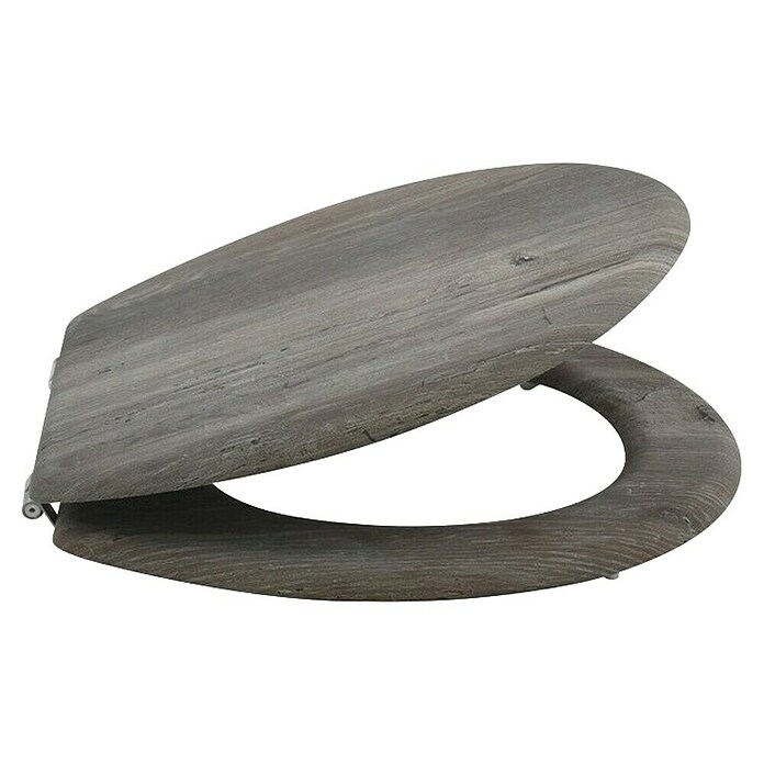 Tapa de WC Blue ridge (MDF, Natural oscuro, Sin caída amortiguada) | BAUHAUS