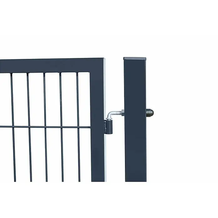 Home Deluxe Gartentor ADITUS - Farbe: Anthrazit, Größe: 160 x 350 cm - 350 x 160 cm, Anthrazit, Stahl