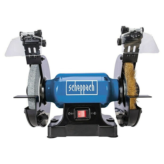 Scheppach Dubbele slijpmachine SM200LB (500 W, 2.980 tpm, Diameter schuurschijf: 200 mm) | BAUHAUS