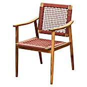 Set balkonskega pohištva Lina  (3 -del., Akacijev les in vrv, Rjava) | 8302 - Sonstige Möbel | ICAF - Sommermöbel individual | ICA - Sommermöbel | IC - Freizeit im Garten | I - Stadtgarten | BAUHAUS