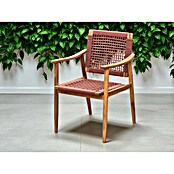 Set balkonskega pohištva Lina  (3 -del., Akacijev les in vrv, Rjava) | 8302 - Sonstige Möbel | ICAF - Sommermöbel individual | ICA - Sommermöbel | IC - Freizeit im Garten | I - Stadtgarten | BAUHAUS