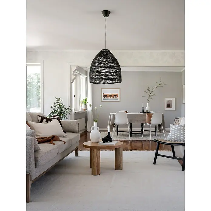 PR Home Pendelleuchte Schwarz 45 cm - 40 W, E27