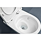 Geberit iCon Hangend Toilet Spoelrandloos Compact TurboFlush (Wit, Softclose, Met toiletzitting) | BAUHAUS