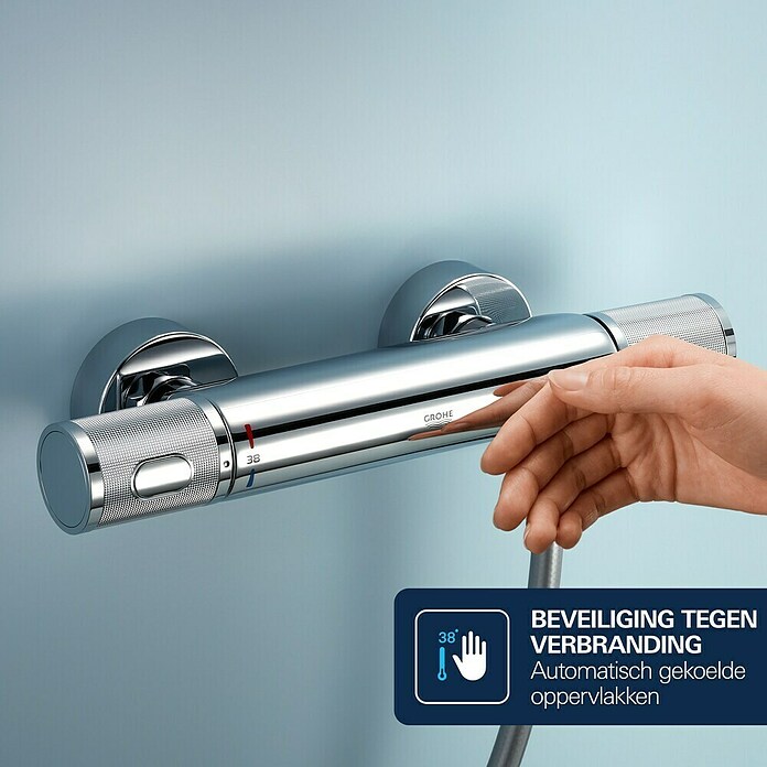 Grohe Precision Feel Douchethermostaat Precision Feel (Chroom, Glanzend) | BAUHAUS