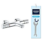 Grohe Precision Feel Wannenthermostat Precision Feel (Chrom, Glänzend) | BAUHAUS