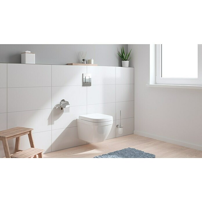 Grohe Bedieningspaneel Even (chroom, Spoel-stopspoeling) | BAUHAUS