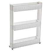 Versa Carro con ruedas multiusos de 3 baldas (L x An x Al: 54 x 12,5 x 71 cm, Termoplástico) | BAUHAUS
