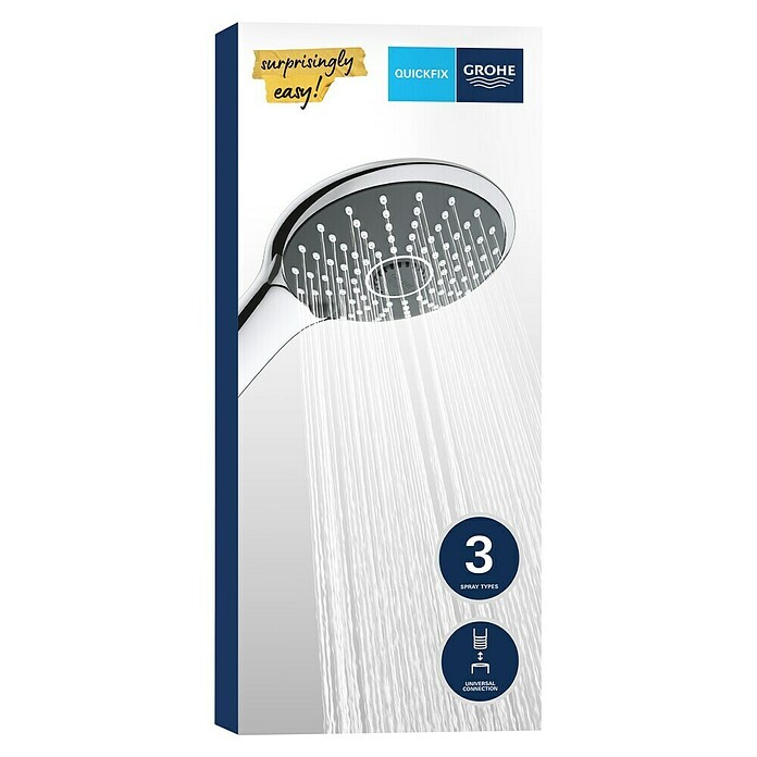 Grohe Handbrause Vitalio Joy (Anzahl Funktionen: 3, Chrom)