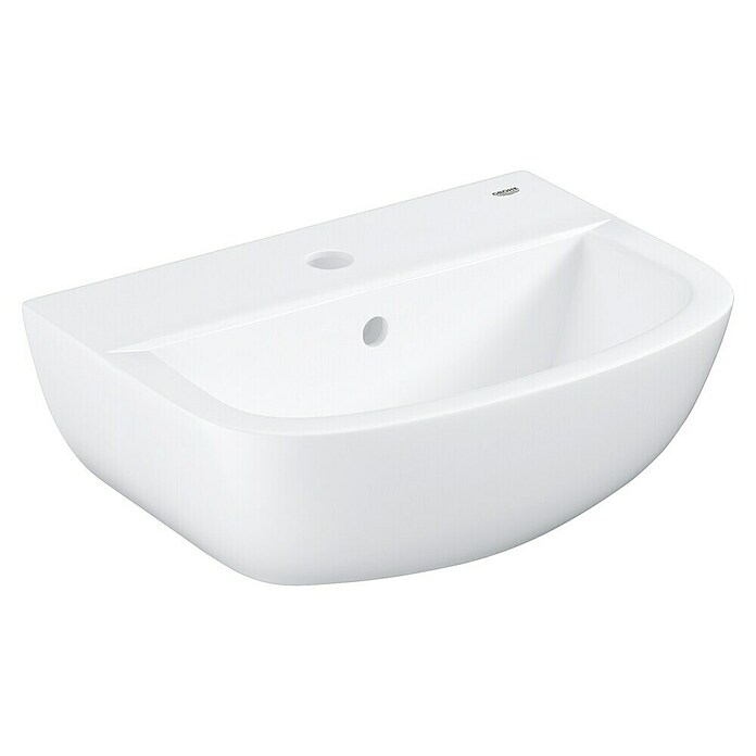 Grohe Wastafel Bau Ceramic (454 x 354 mm, Kraangat: Midden, Met overloop, Alpine Wit) | BAUHAUS