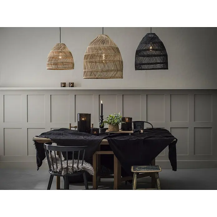 PR Home Pendelleuchte Schwarz 53cm - 40 W, E27