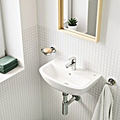 Grohe Wastafel Bau Ceramic (454 x 354 mm, Kraangat: Midden, Met overloop, Alpine Wit) | BAUHAUS