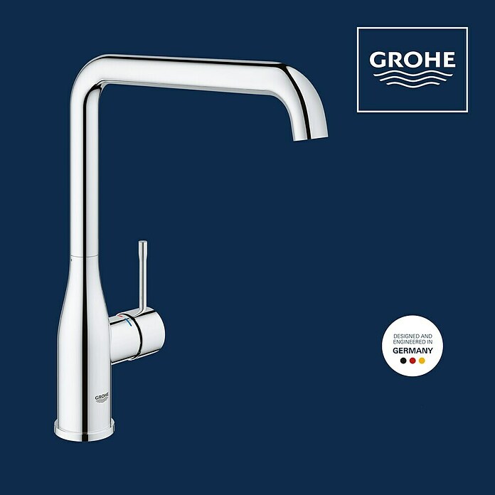 Grohe Essence Keukenkraan (Chroom, Glanzend, Hoge uitloop)