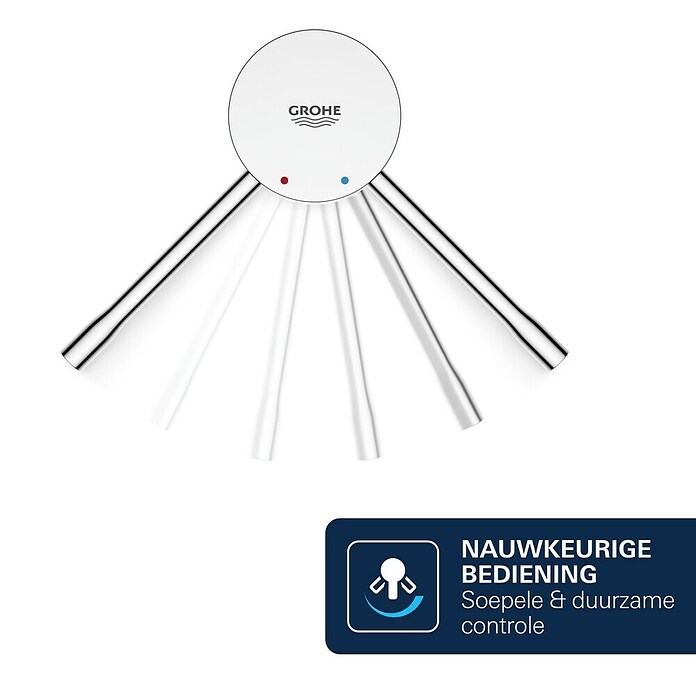 Grohe Essence Keukenkraan (Chroom, Glanzend, Hoge uitloop)