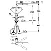 Grohe Spültischarmatur Minta (L-Auslauf, Chrom, Glänzend, Ausziehbar) | BAUHAUS