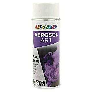 Dupli-Color Aerosol Art Sprühlack RAL 9016 (Verkehrsweiß, 400 ml, Glänzend)