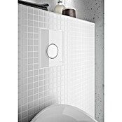 Tece Urinal-Betätigungsplatte Loop (Weiß, Spülung: 1-Mengen-Spülung)