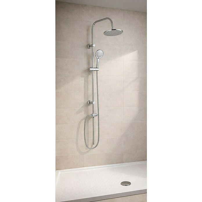 Rousseau Combinado de ducha Tulum (Número de funciones: 3, Cromado)