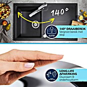 Grohe QuickFix Keukenkraan Start (Afvoer armatuur: 227 mm, Chroom, Zwenkbereik: 140 °) | BAUHAUS